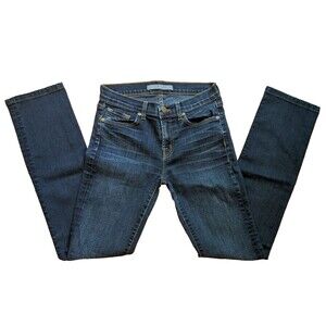 EUC J Brand Women's Denim Jeans 27 x 31 Cigarette Straight Leg Low Rise Stretch